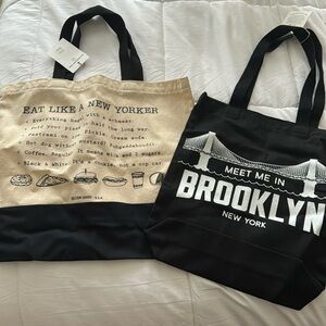 NWT NYC Tote Bags